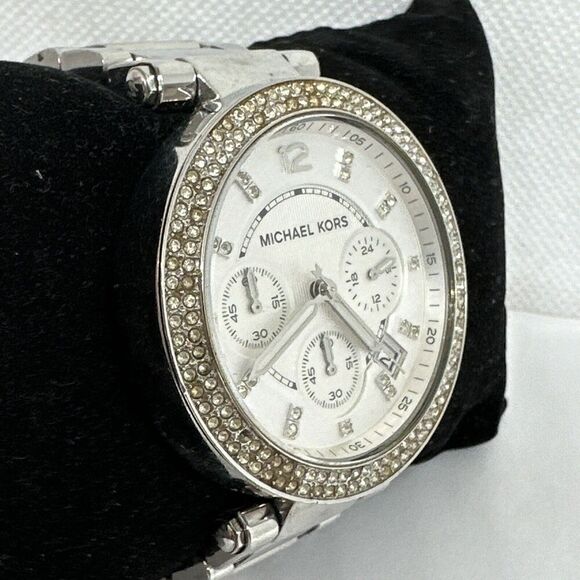 Michael Kors MK5353 Women\'s Silver Stainless Steel Analog Dial Wrist Watch NUL61 main image 8